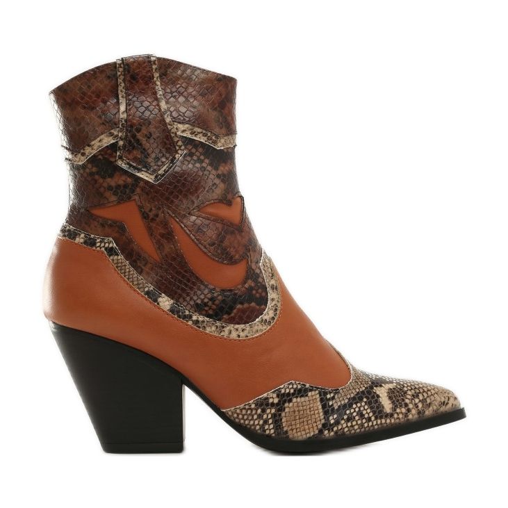 Vices Vizi 3332-68-cammello marrone multicolore
