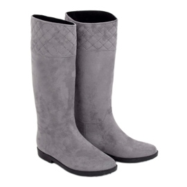Galosce da donna grigie grigie D62P Grigie grigio