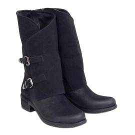 Stivali militari neri ST-33P Black nero