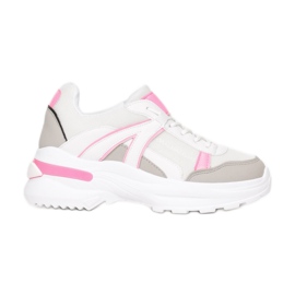Vices Morse 8539-83-bianco / rosa bianca grigio