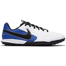 Scarpe da calcio Nike Tiempo Legend 8 Academy Tf Jr AT5736-104 bianco bianco