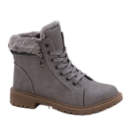 Stivali isolanti grigi trappers Dorfir grigio