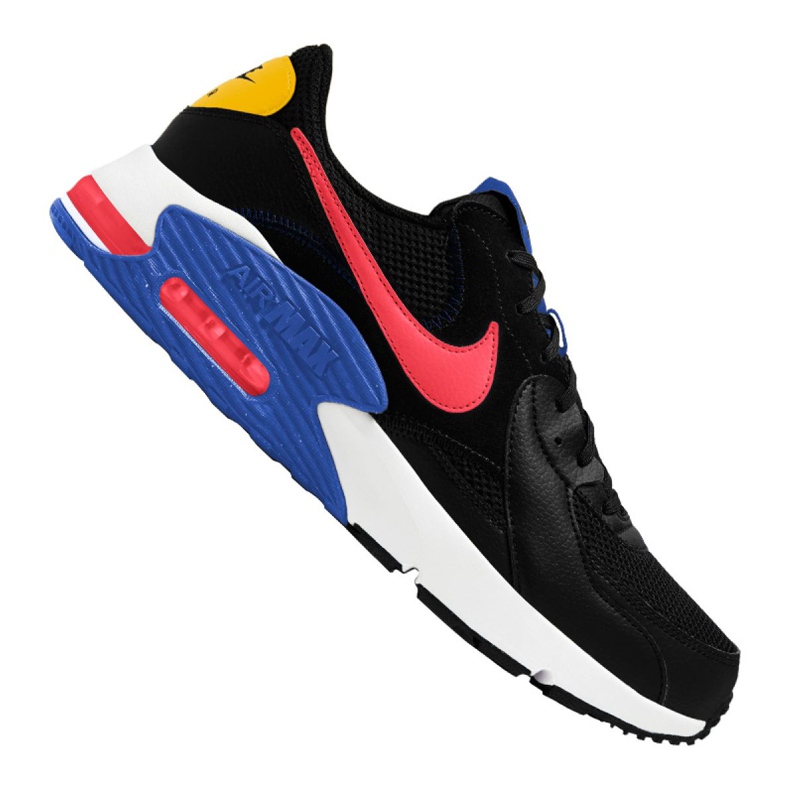 Scarpa Nike Air Max Excee M CD4165-008 nero rosso giallo