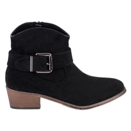 SHELOVET Stivali Alla Moda Con Fibbia nero