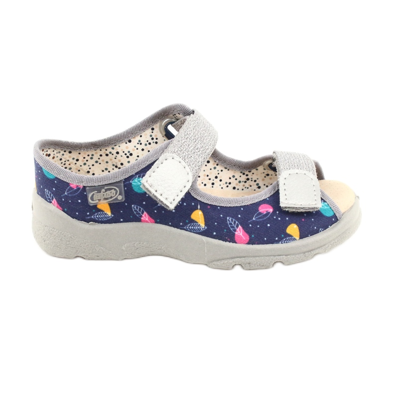 Scarpe per bambini Befado 869Y144 grigio multicolore