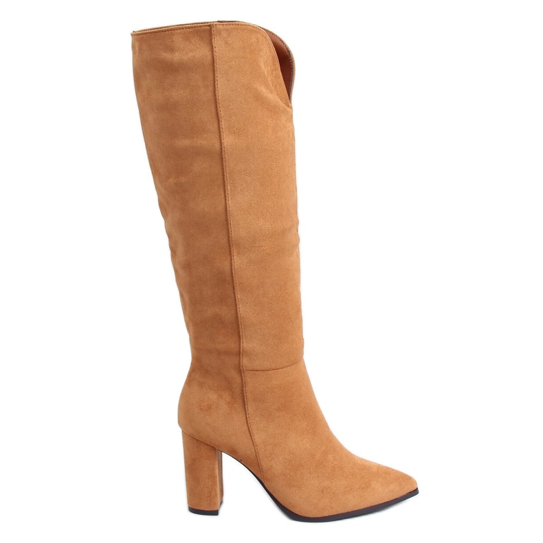 Stivali classici con cut-out cammello RB89P Camel marrone