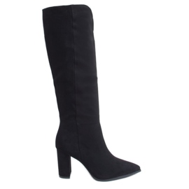 Stivali classici con un taglio nero RB89P Black