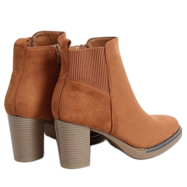 Camel 1155 Stivali con tacco cammello marrone