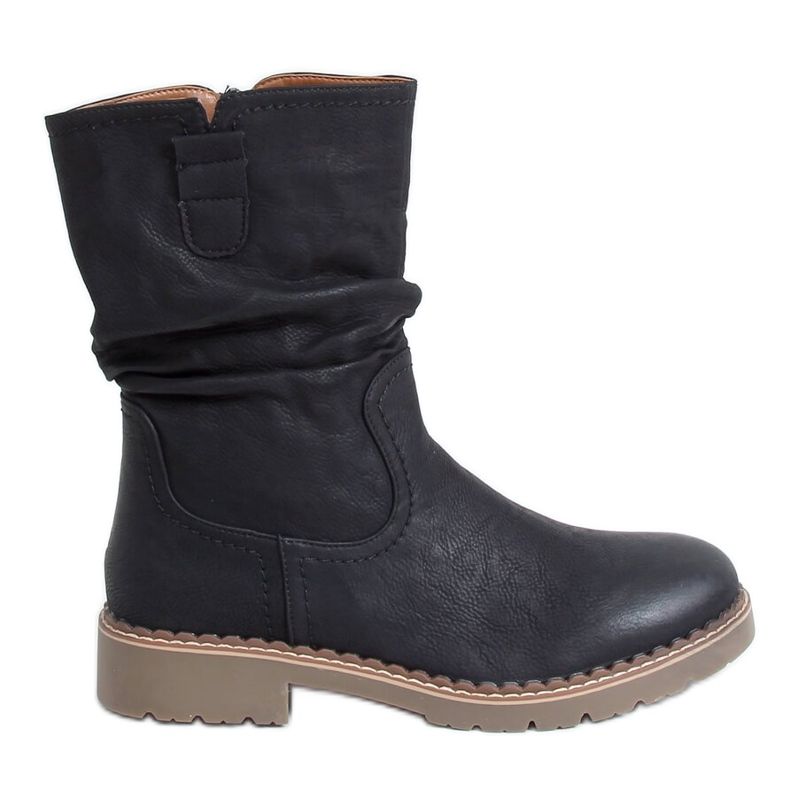 Nero Stivali neri da donna 6981 Nero