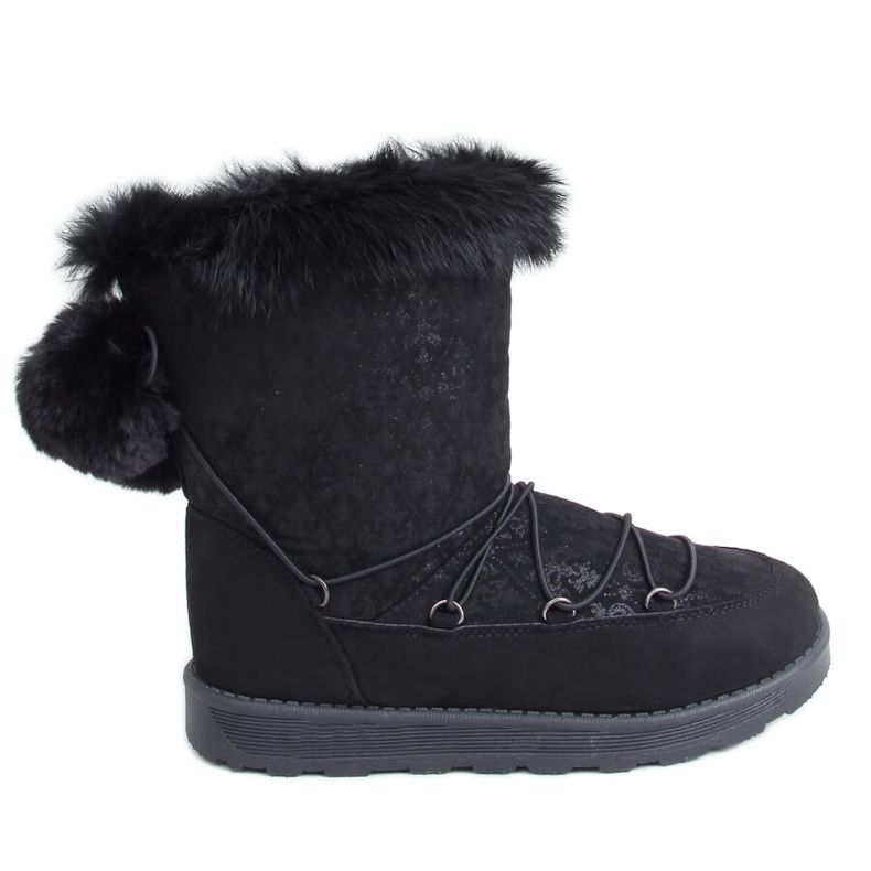 Stivali da neve da donna neri 259 Black nero