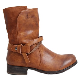 Camel F3163 Stivali da donna cammello marrone