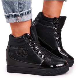 Haver Stivaletti Sneakers Donna Neri Carol nero