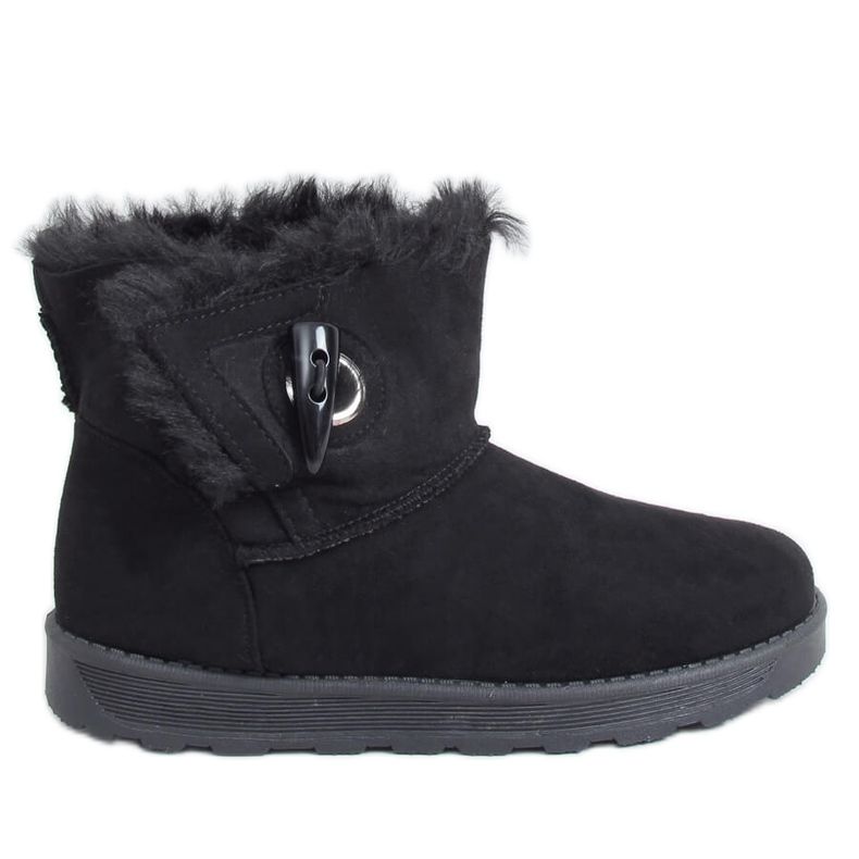 Stivali da neve neri con borchie 255 Black nero