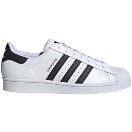 Scarpe da uomo Adidas Superstar bianche EG4958 bianca nero