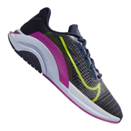 Scarpa da allenamento Nike ZoomX SuperRep Surge W CK9406-420 blu navy rosa grigio verde