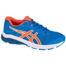 Asics GT-1000 8G Jr 1014A068-400 bianca blu arancia