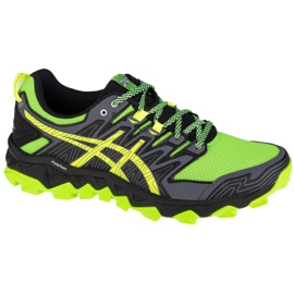 Asics Gel-Fuji Trabuco 7 M 1011A197-300 nero grigio verde giallo