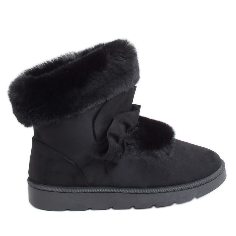 Stivali da neve da donna neri A976 Black nero