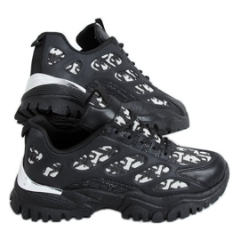 Scarpe sportive da donna nere VL123 Black nero