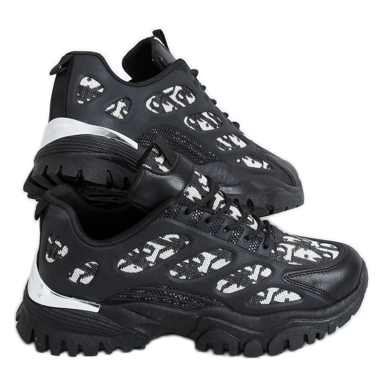 Scarpe sportive da donna nere VL123 Black nero