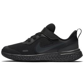 Nike Revolution 5 scarpe da bambino nero BQ5672 001