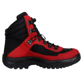 4F M H4Z20 OBMH253 62S scarpe da trekking nero rosso