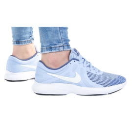 Scarpa Nike Revolution 4 Gs Jr 943306-401 bianca blu