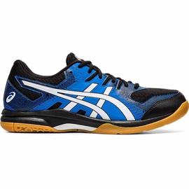 Asics Gel-Rocket 9 scarpe da pallavolo uomo blu-nero 1071A030 002