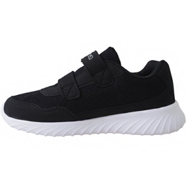 Scarpe per bambini Kappa Cracker II K in bianco e nero 260647K 1110