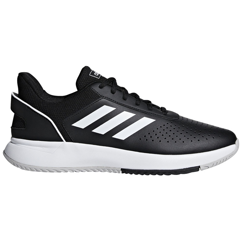 Adidas Country Smash bianco e nero F36717 scarpe da uomo bianca