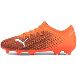 Scarpe da calcio Puma Ultra 3.1 Fg Ag Jr 106098 01 multicolore, arancione arance e rosse