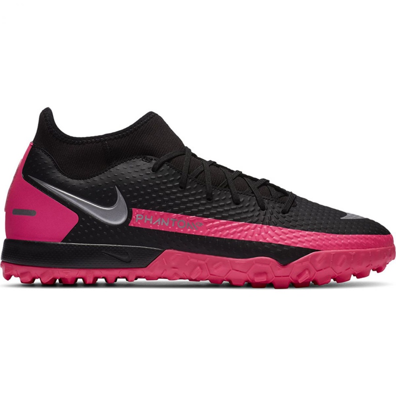 Nike Phantom Gt Academy Df Tf M CW6666 006 scarpe da calcio rosa, nero nero
