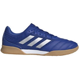 Scarpe da calcio Adidas Copa 20.3 In Sala M EH1492 argento, blu blu
