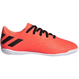 Scarpe da calcio Adidas Nemeziz 19.4 In Jr EH0506 multicolore arance e rossi