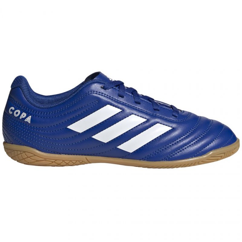 Scarpe da calcio Adidas Copa 20.4 In Jr EH0926 multicolore blu