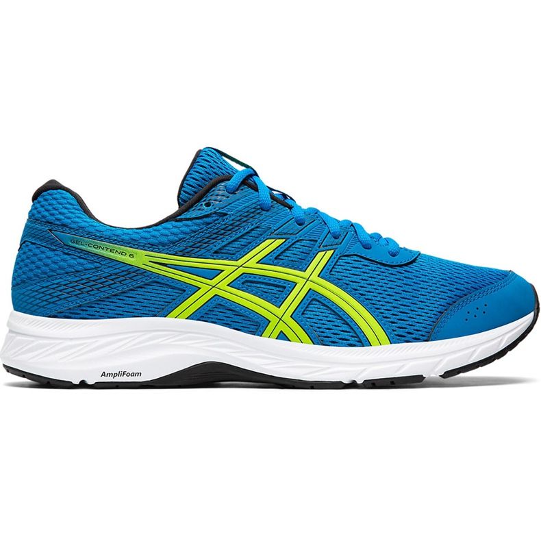Asics Gel-Contend 6 blu 1011A667 401 scarpe da corsa da uomo