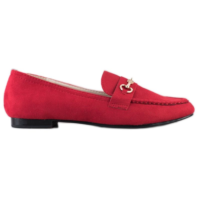 Goodin Mocassini eleganti rosso