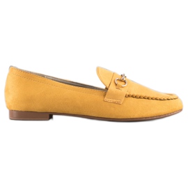 Goodin Mocassini eleganti giallo