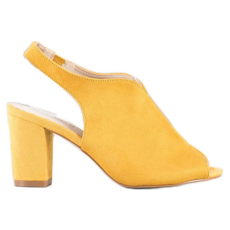 Goodin Sandali costruiti giallo