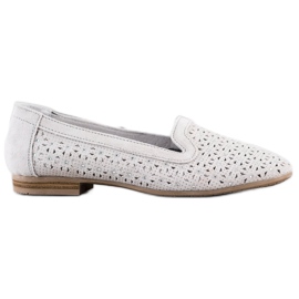 Filippo Signori in pelle con zirconi cubici grigio