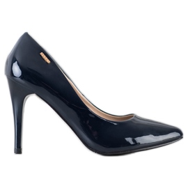Goodin Décolleté laccate blu navy