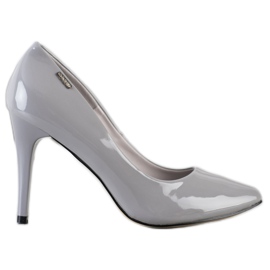 Goodin Décolleté laccate grigio