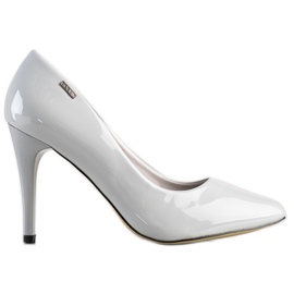 Goodin Décolleté laccate grigio