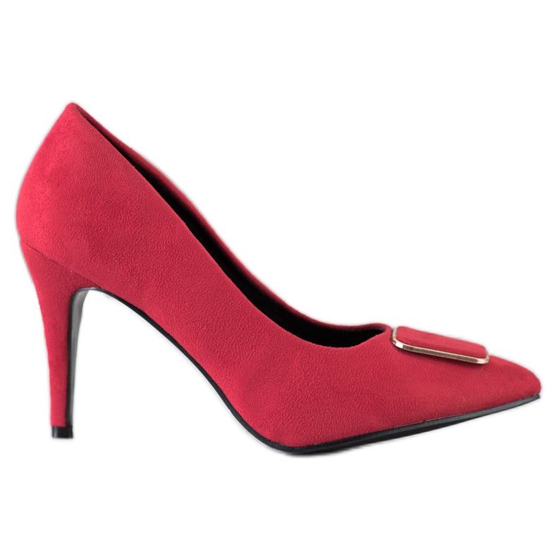 Goodin Pompe con ornamento rosso