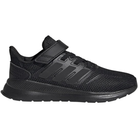Adidas Runfalcon C scarpe da bambino nere EG1584 nero