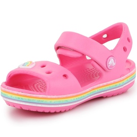 Sandali per bambini Crocs Crocband Imagination Sandal Ps rosa 206145669