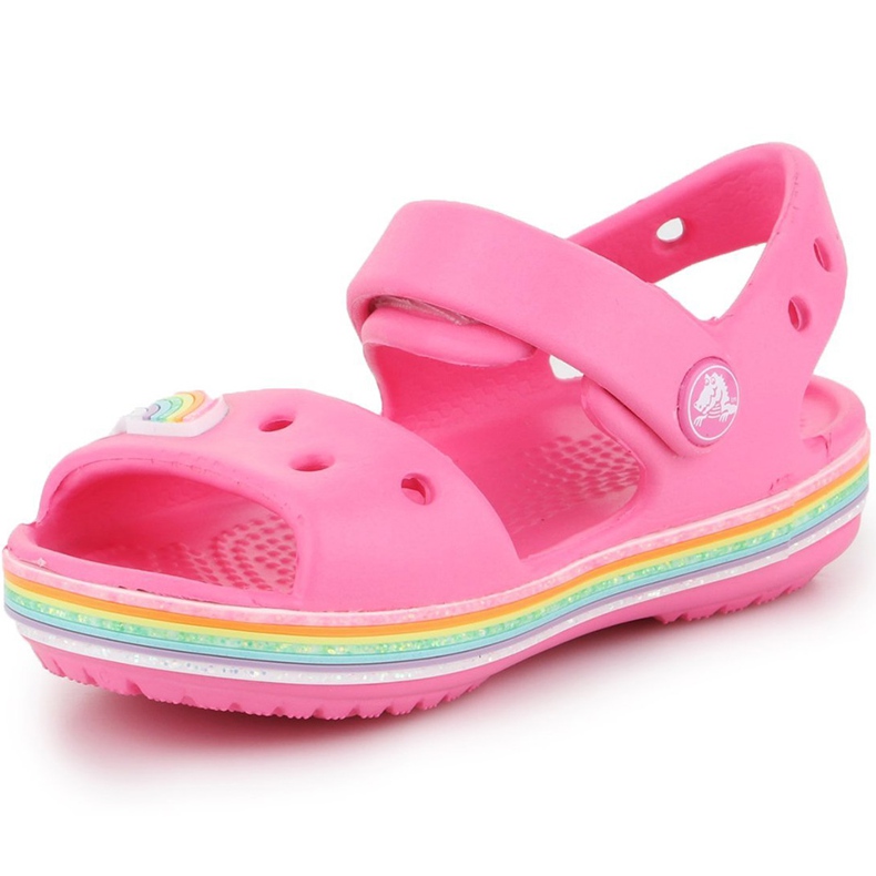 Sandali per bambini Crocs Crocband Imagination Sandal Ps rosa 206145669