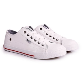 Sneakers da uomo in pelle Big Star DD174260 Bianco bianca