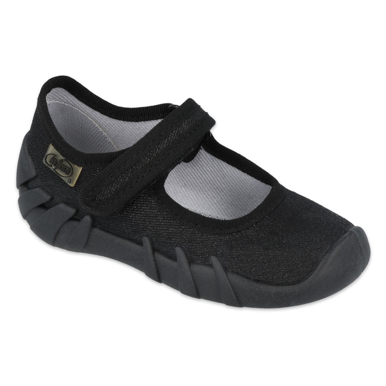 Scarpe nere veloci Befado per bambini 109P227 nero d'argento
