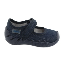Scarpe Befado speedy blu navy per bambini 109P226 argento